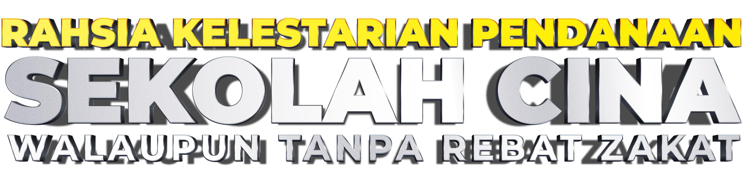 5 Rahsia Pendanaan Sekolah Cina